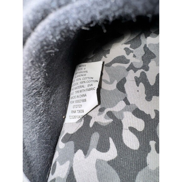 Polo Ralph Lauren Klarence Men's Black Scuff Slipper Size 9 Casual Lifestyle - Picture 4 of 5